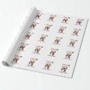 Search for santa clause wrapping paper Reindeer