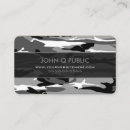 Search for survived business cards Camouflage