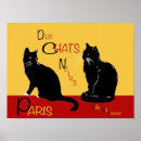 Search for chat noir posters Paris