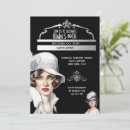 Search for great gatsby birthday invitations Roaring twenties