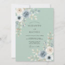 Search for dusty rose and sage wedding invitations Botanical