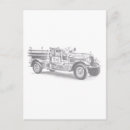 Search for fireman postcards Firetruck