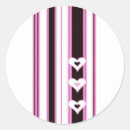 Search for pink white heart stripe striped stickers Modern