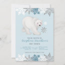 Search for polar bear baby shower invitations Cute