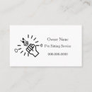 Search for pet business cards Simple