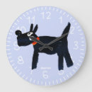 Search for scottie dog clocks Scotty