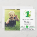 Search for frog 1st birthday invitations Modern