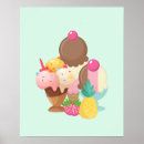 Search for ice cream cone posters Sundae