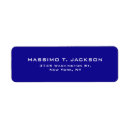Search for hospitality return address labels Chic trendy stylish contemporary