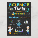 Search for mad science party invitations Chalkboard