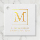 Search for square gift tags Gold