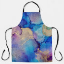 Search for oil painting aprons Blue