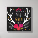Search for deer canvas prints Floral