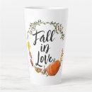 Search for fall in love mugs Leaves