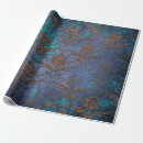 Search for patina wrapping paper Teal