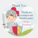 Search for castles and knights stickers Party