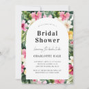 Search for hawaiian luau bridal shower invitations Floral