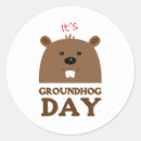 Search for groundhogs day stickers Happy groundhog day