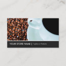 Search for java business cards Cafe