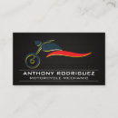 Search for motorcycle business cards Auto body shop