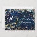 Search for blue masquerade party invitations Chic