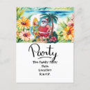 Search for beach santa claus postcards Xmas