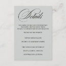 Search for rehearsal dinner enclosure cards Calligraphy