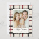 Search for red and black plaid christmas cards Tartan