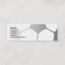 Search for soccer business cards Fitness