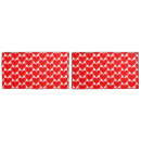 Search for red hearts pillowcases Valentine