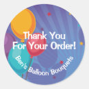 Search for birthday balloons stickers Thank you
