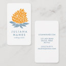 Search for lotus flower business cards Elegant