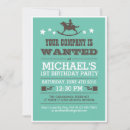 Search for wanted poster invitations Children