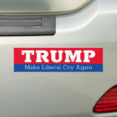 Search for cry bumper stickers Republican