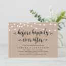 Search for rustic rehearsal dinner invitations The night before