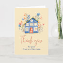 Search for housewarming thank you cards New homeowner