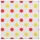 Search for yellow polka dots fabric Circle