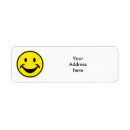 Search for emoticon return address labels Emoji