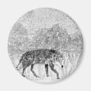Search for wolf lovers magnets Grey