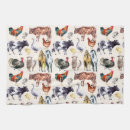 Search for farm animals tea towels Watercolor