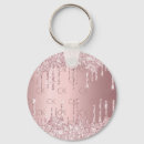 Search for pink glitter key rings Birthday