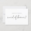Search for flat invitations Maid of honour