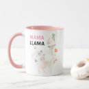 Search for mama llama mugs Funny