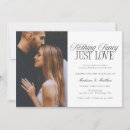 Search for fancy wedding invitations We eloped