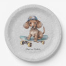 Search for dachshund plates Birthday