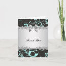 Search for black silver thank you cards Elegant
