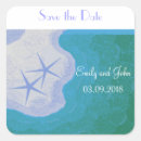 Search for beach party save date stickers Ocean