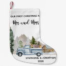 Search for mr mrs christmas stockings Married