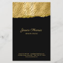 Search for glamour business cards Gold