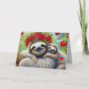 Search for sloth valentines day cards Cute